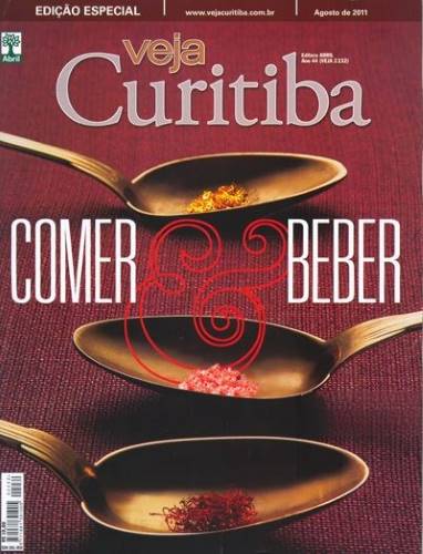 Melhor restaurante de comida Árabe de Curitiba pela revista Veja Comer e Beber